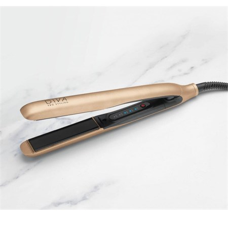 Diva Diva Styling Precious Metal Touch Straightener Rose Gold Pro201 in Piastre