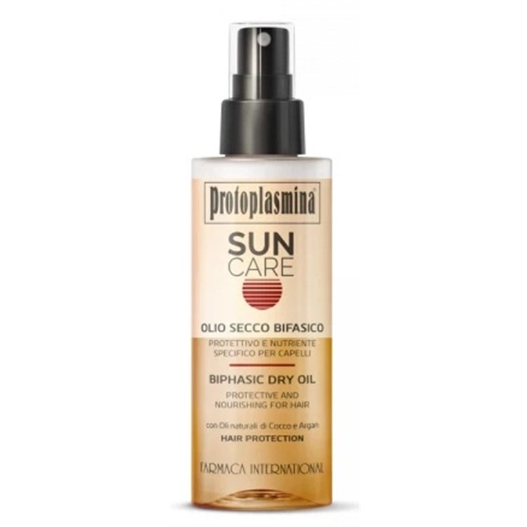 Protoplasmina Protoplasmina Sun Care Olio Secco Bifasico 150ml Protettivo e Nutriente Per Capelli