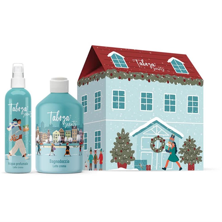 Taboga Scents Taboga Scents Taboga Scents Latte Crema Acqua Profumata 200ml e Bagnodoccia 500ml