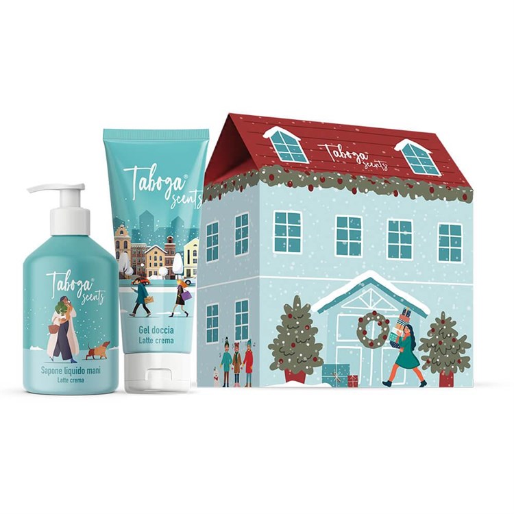 Taboga Scents Taboga Scents Taboga Scents Latte Crema Sapone Liquido 280ml e Gel Doccia 250ml