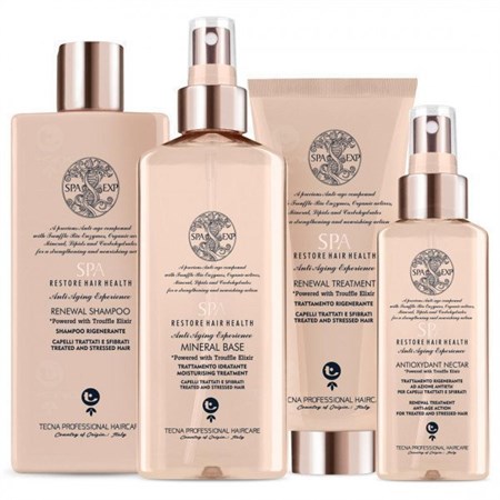 Kit SPA Bio Renewal Shampoo 250ml + Treatment 200ml + Anti Oxydant Nectar 100ml + Mineral Base 200ml