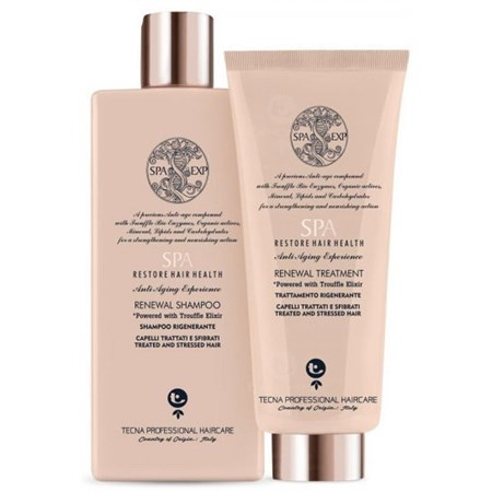 tecna kit spa renewal shampoo 250ml treatment 150ml