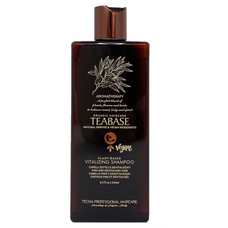 Tecna Tecna Teabase Aromatherapy Vitalizing Shampoo 250ml Shampoo Energizzante Rinforzante