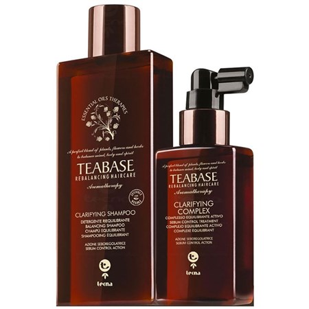 tecnakit teabase aromatherapy clarifying shampoo 250ml trattamento 100ml