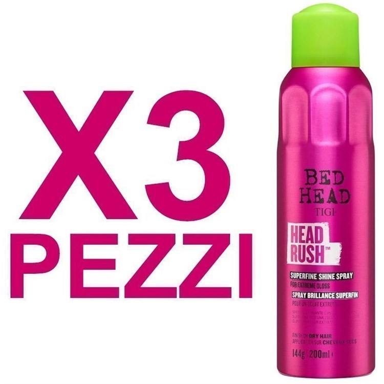 Tigi Tigi Kit Bed Head Headrush 200ml 3pz