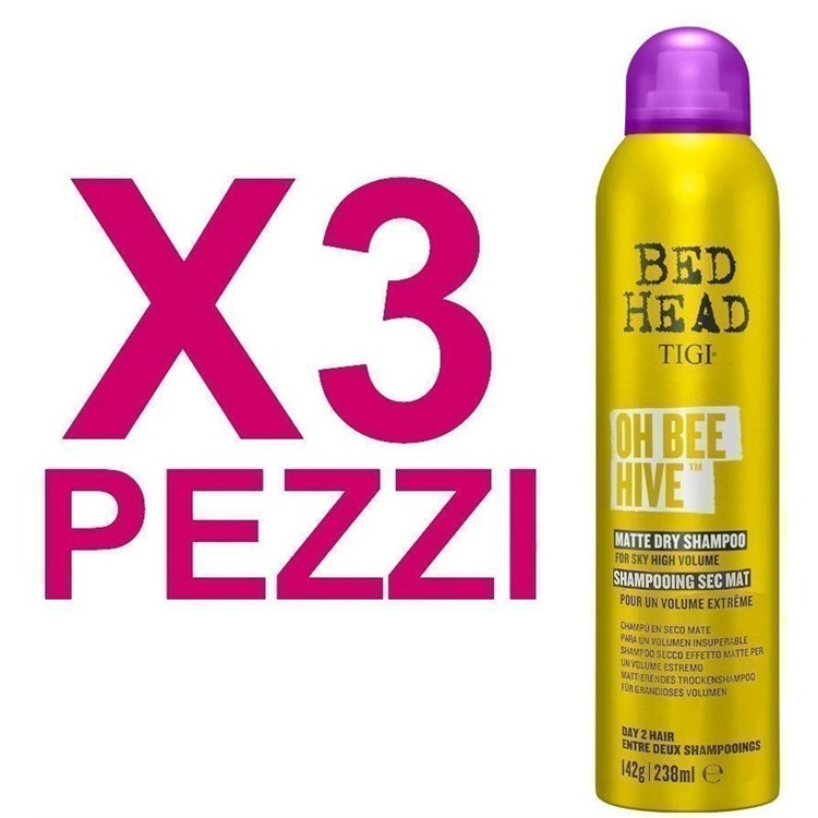Tigi Tigi Kit Bed Head Oh Bee Hive Dry Shampoo 238ml 3pz