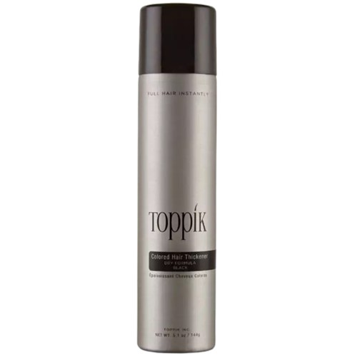 Toppik Colored Hair Thickener Spray 150ml Black - Nero Spray Colorato Anti Diradamento