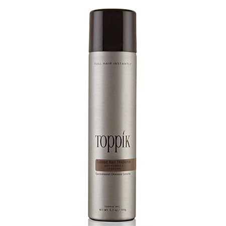 Toppik Toppik Toppik Colored Hair Thickener Spray 180ml Medium Brown - Castano Medio Spray Colorato Anti Diradamento in Capelli Uomo
