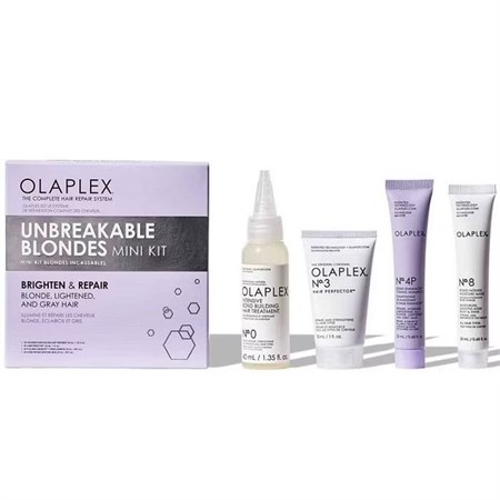 Olaplex Olaplex Unbreakable Blondes Mini Kit Capelli Biondi 0-3-4P-8 in Trattamento