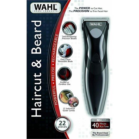wahl home tosatrice haircut e beard clipper