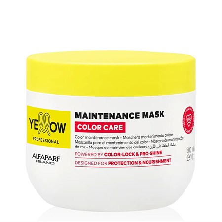 Yellow Color Care Mask 300 ml - Maschera Capelli Colorati