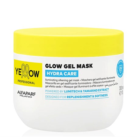 Yellow Glow Gel Mask Hydra Care 300 ml - Maschera In Gel Idratante Illuminante