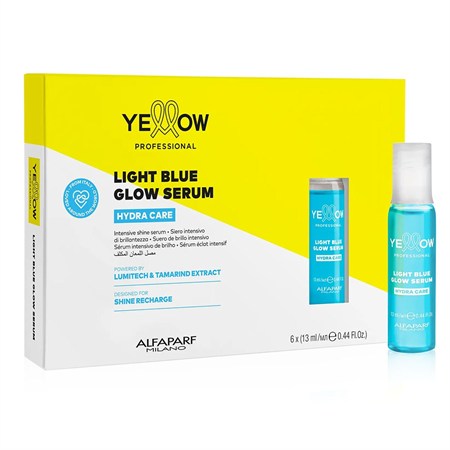 Yellow Glow Light Blue Glow Serum Hydra Care 6 x 13ml Trattamento Brillantezza Intensivo
