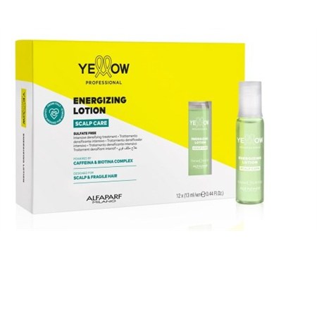 yellow scalp care energizing lotion 12 x 13ml trattamento ispessente anti caduta intensivo