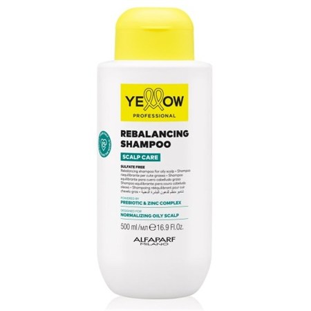 Alfaparf Yellow Alfaparf Yellow Yellow Scalp Care Rebalancing Shampoo 500ml Shampoo Riequilibrante Cute Grassa in Shampoo